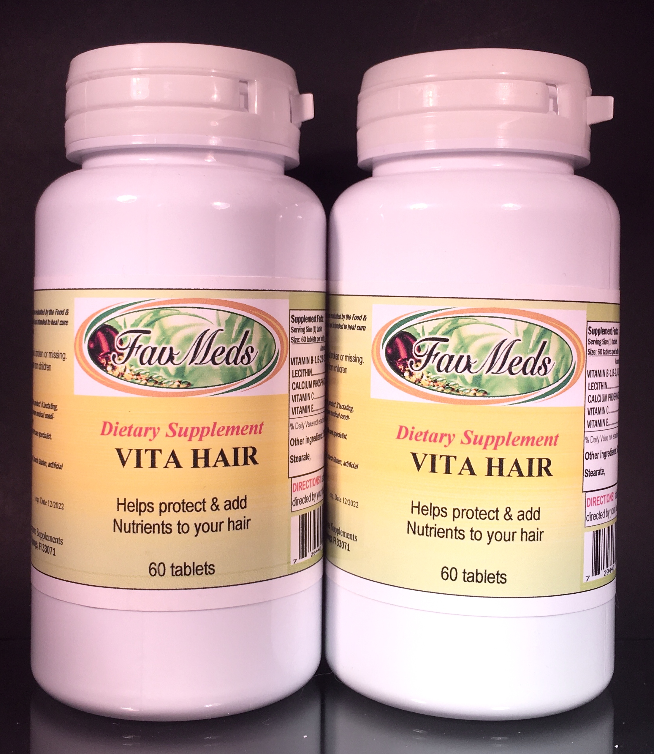Vita Hair multivitamins - 120 (2x60) tablets
